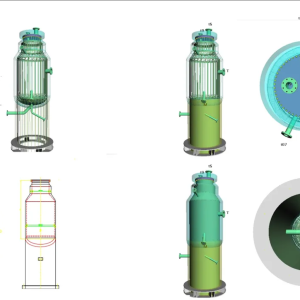 Design and Analysis of Multichambered Skirt Supported Pressurized Vessel Using Bentley AutoPIPE