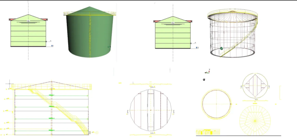 Design and Analysis of Pressurized Liquid Tank Using Bentley Auto-Vessel
