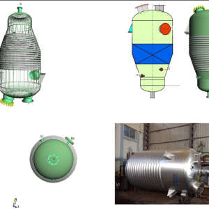 Design of Limpet Coil Reactor Pressure Vessel (Coil Wrapped Vessel) Using Bentley Auto-Vessel